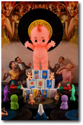 Belinda and friends
bear witness to the
Second Coming
2010